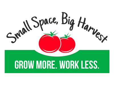 small space, big harvest gardening course logo