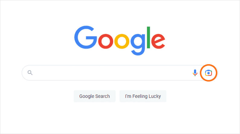 google image search on desktop